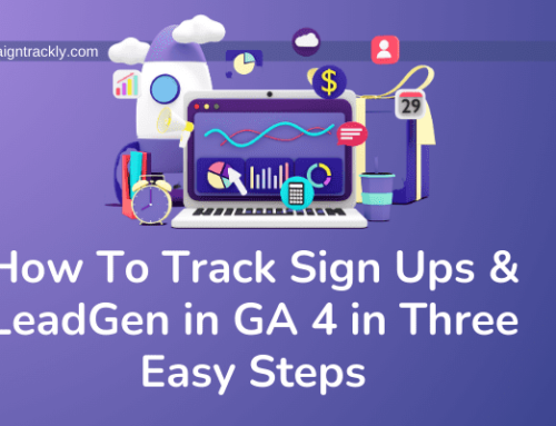 How To Track Sign Ups & New Leads in GA 4